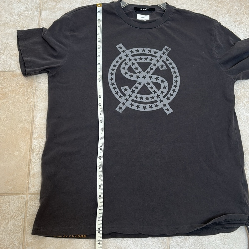 KSUBI The Dollar Star Kash Charcoal Graphic Tee size M - Picture 8 of 9